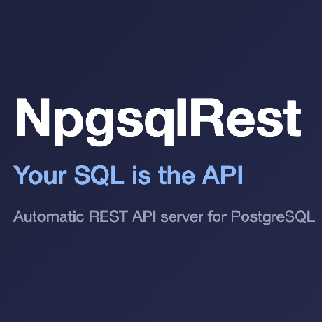 NpgsqlRest