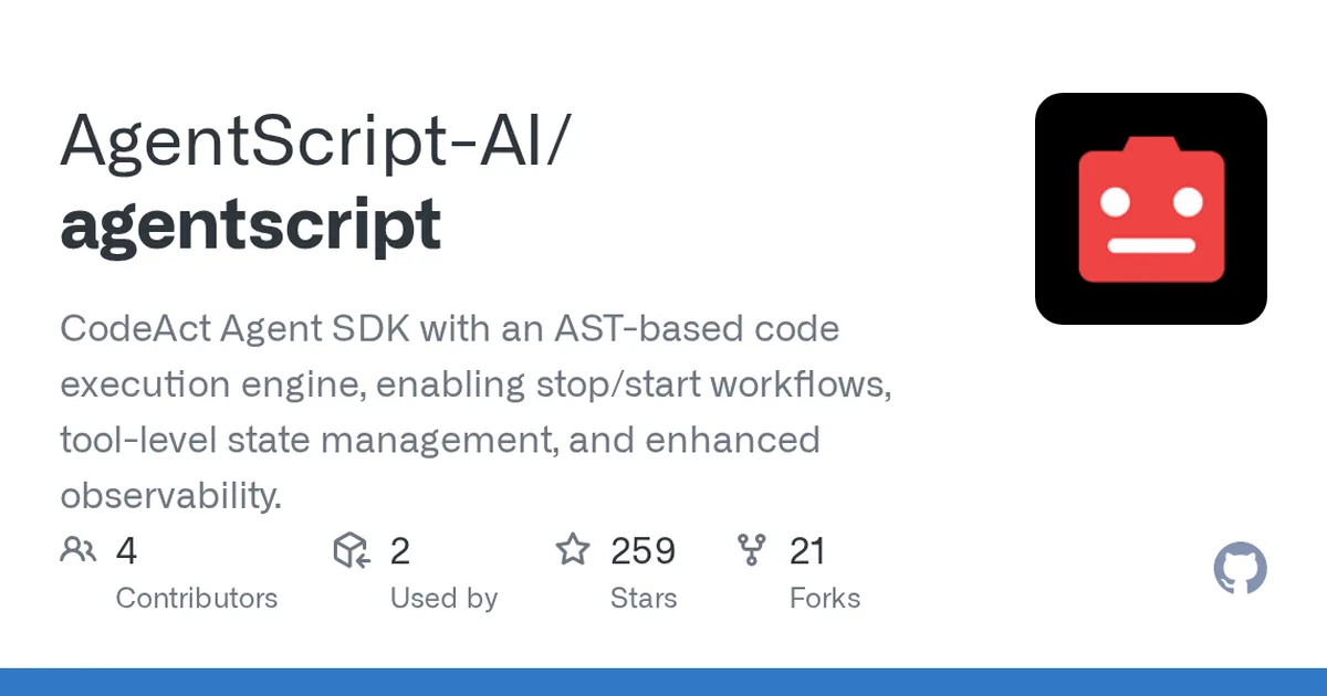 agentscript 项目界面预览图