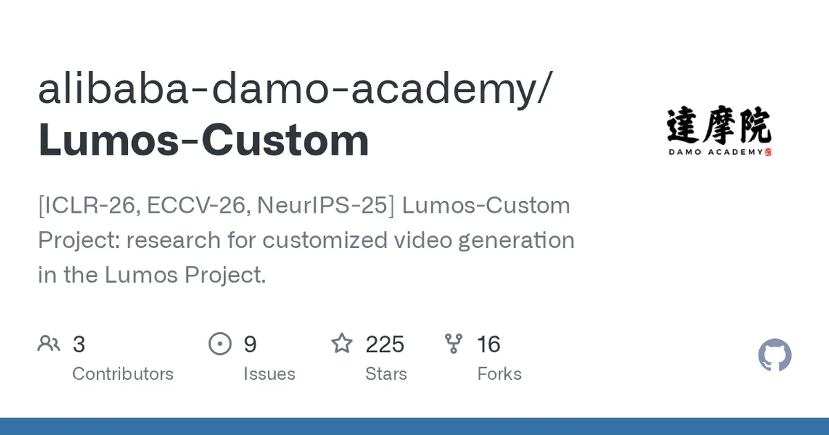 Lumos-Custom 项目界面预览图