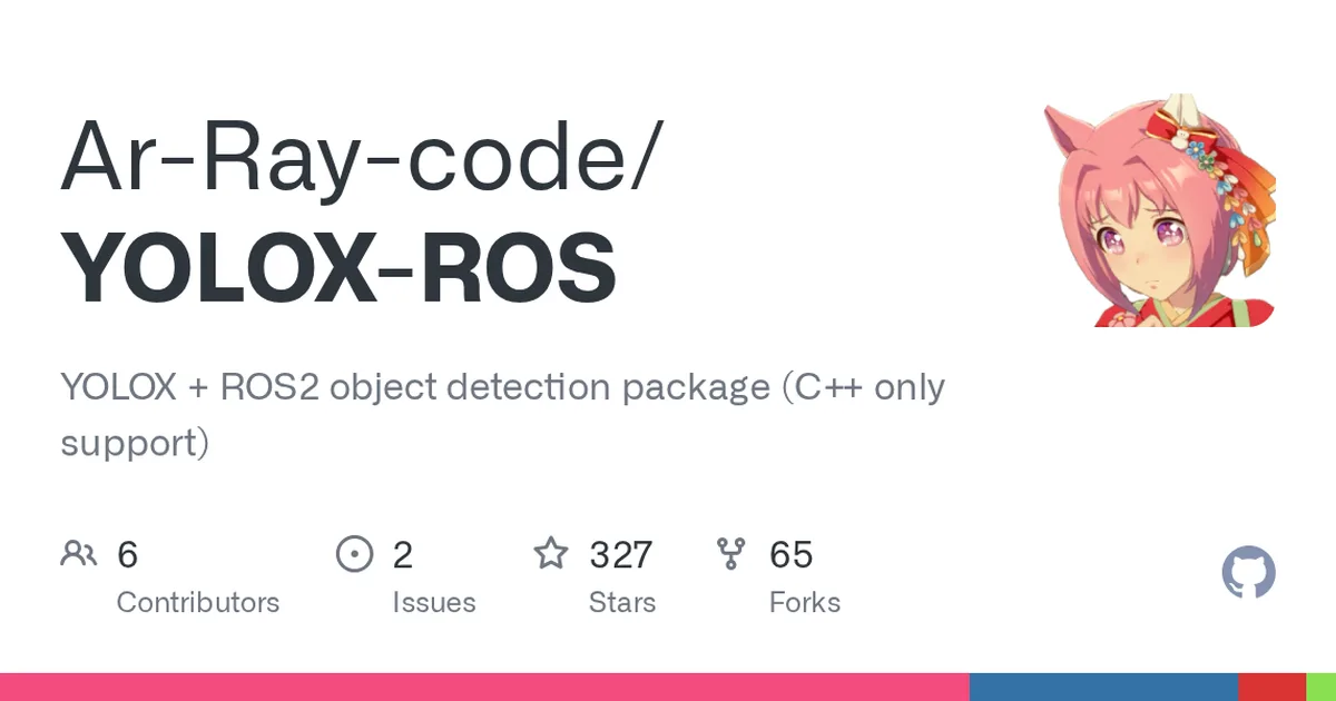 YOLOX-ROS 项目界面预览图