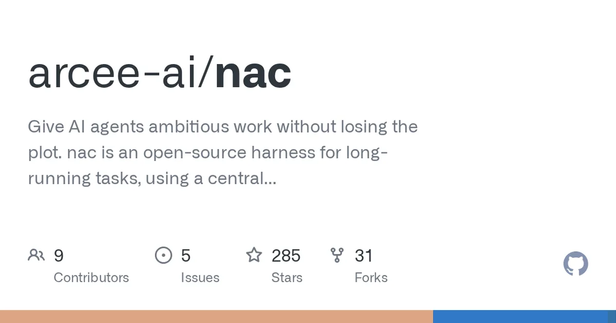 nac 项目界面预览图
