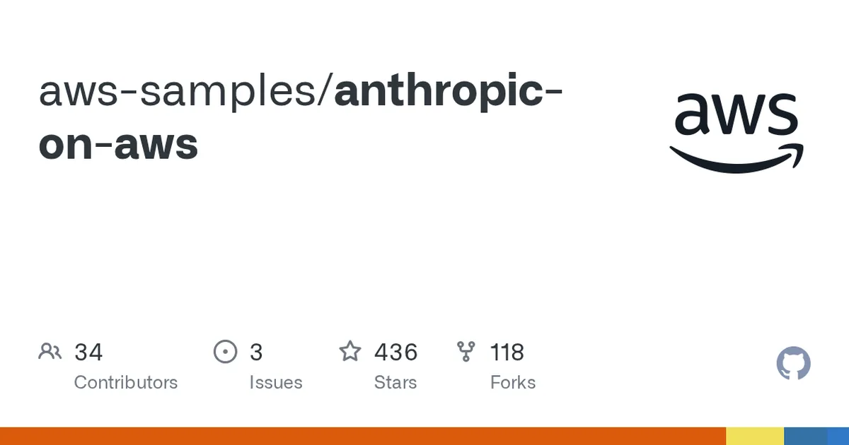 anthropic-on-aws 项目界面预览图