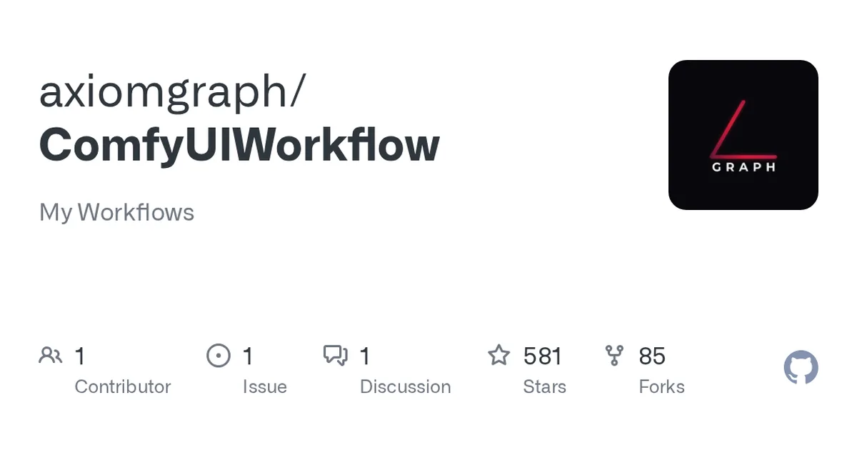 ComfyUIWorkflow 项目界面预览图