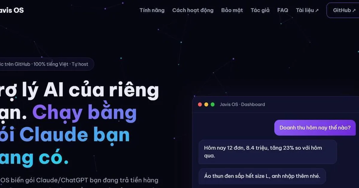 javis-os 项目界面预览图