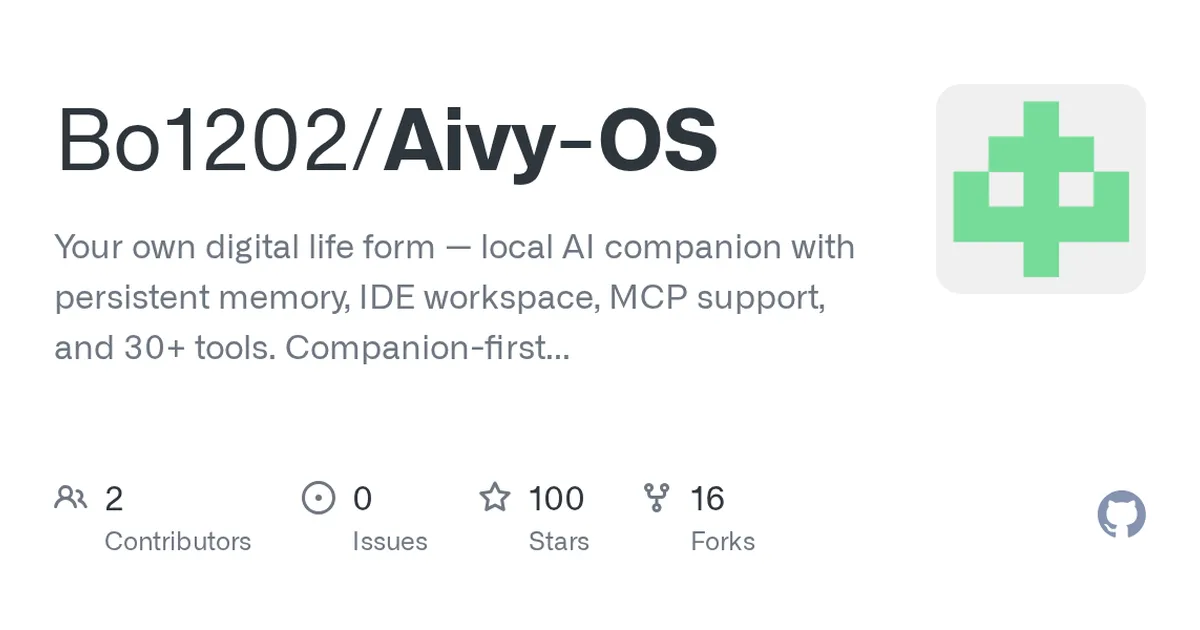 Aivy-OS 项目界面预览图