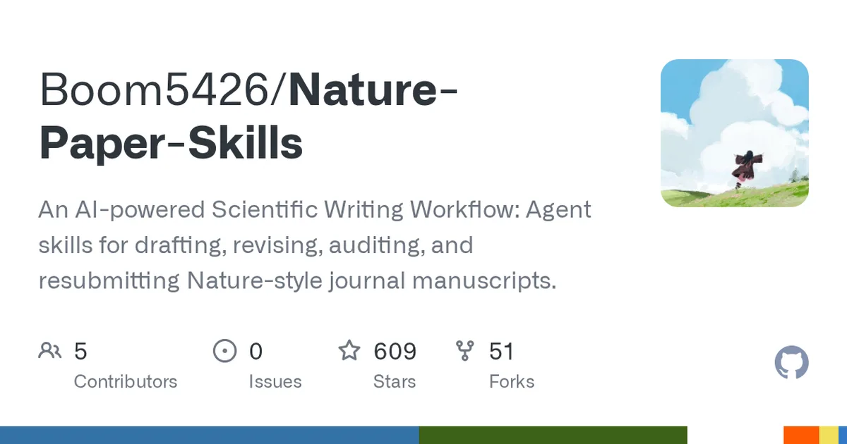 Nature-Paper-Skills 项目界面预览图