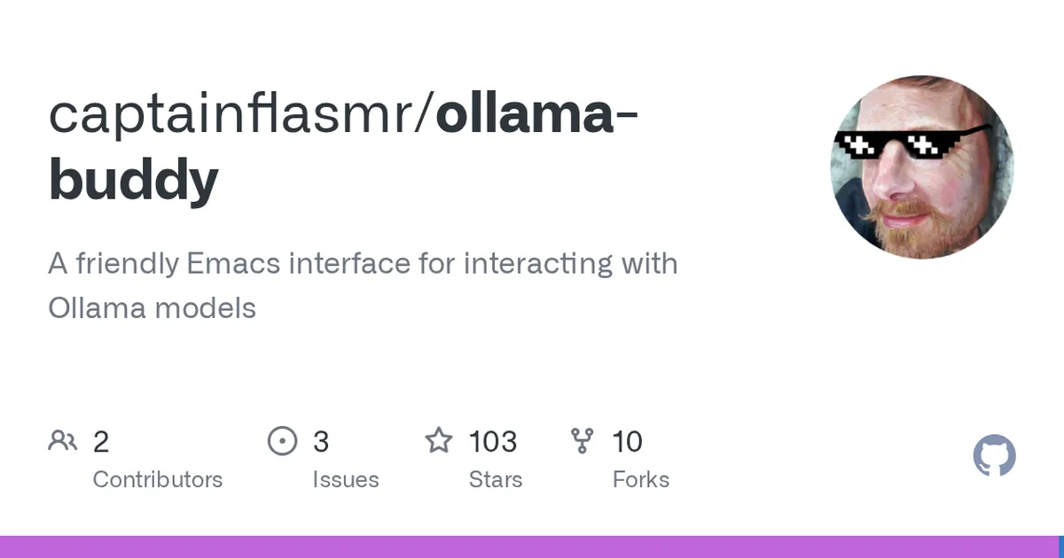 ollama-buddy 项目界面预览图