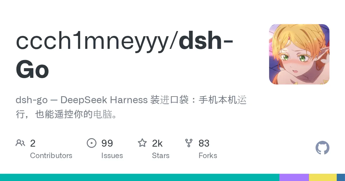 dsh-Go 项目界面预览图