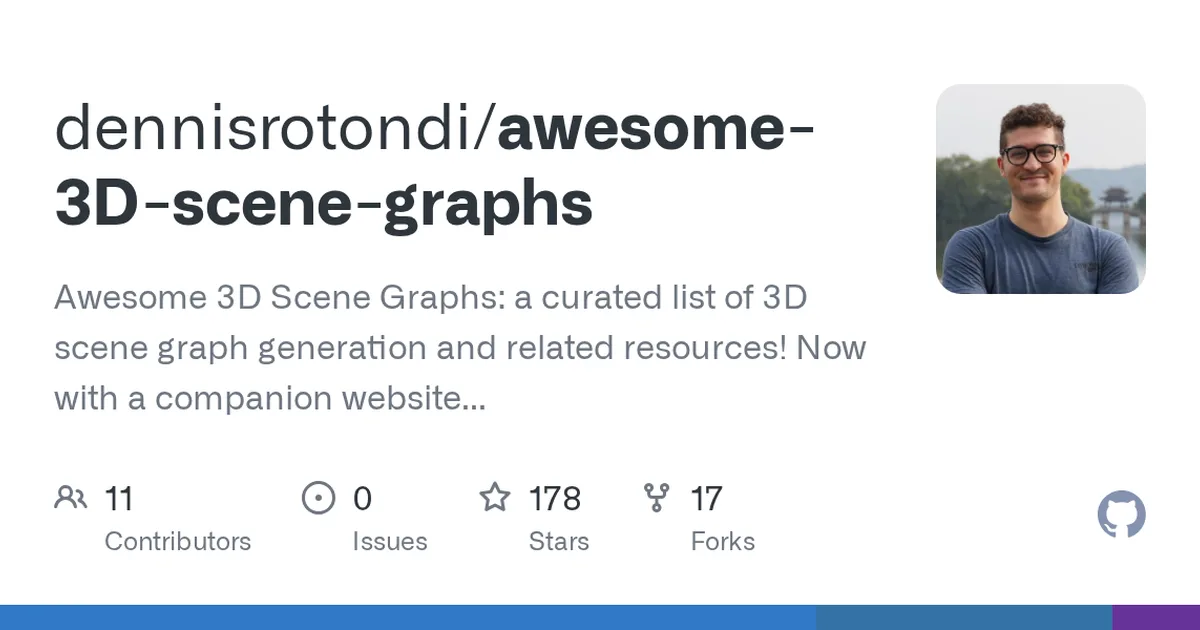 awesome-3D-scene-graphs 项目界面预览图
