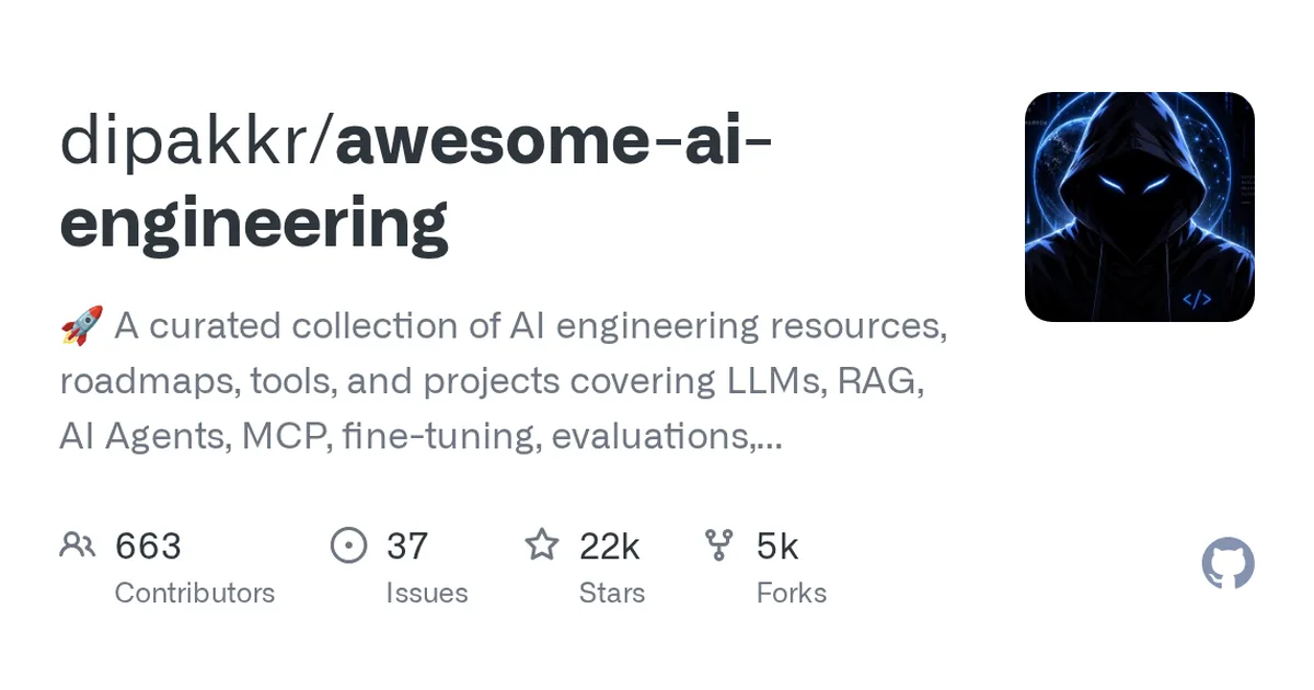 awesome-ai-engineering 项目界面预览图