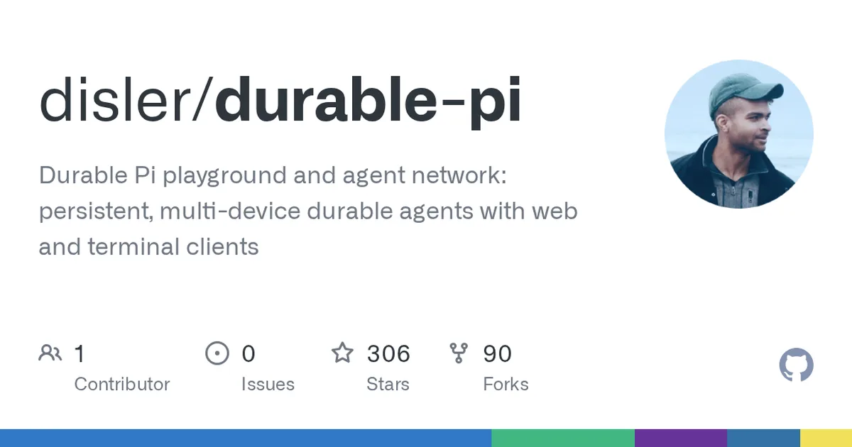 durable-pi 项目界面预览图