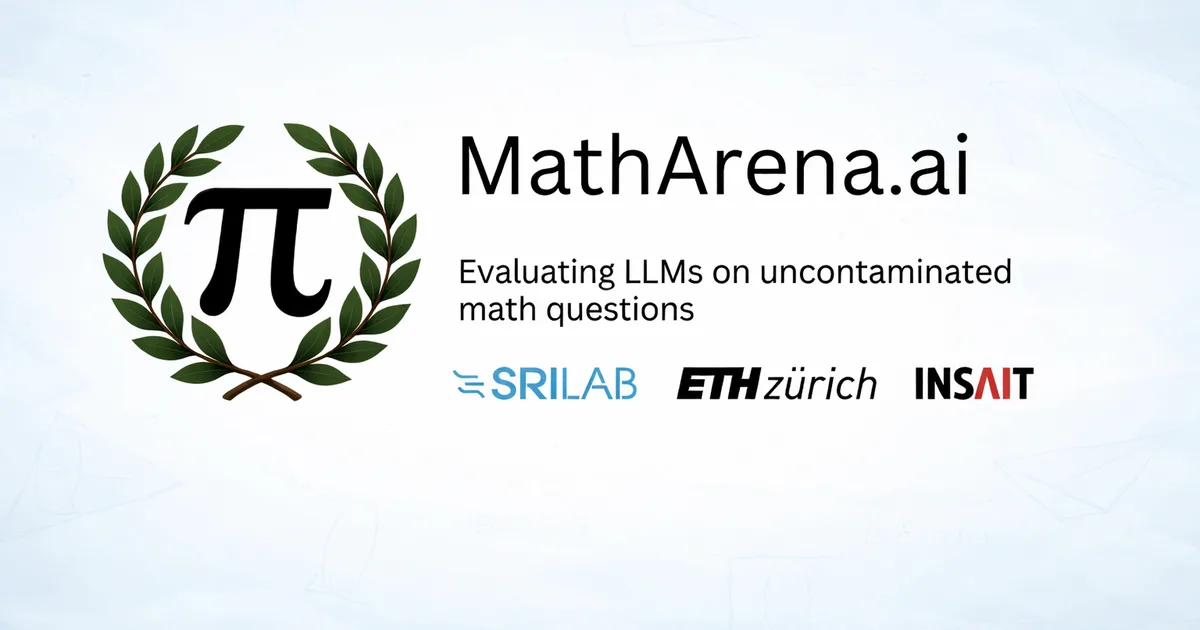 matharena 项目界面预览图