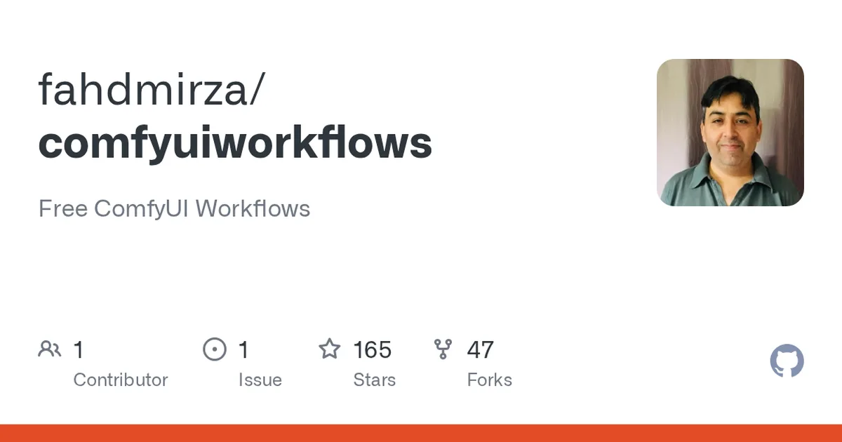 comfyuiworkflows 项目界面预览图