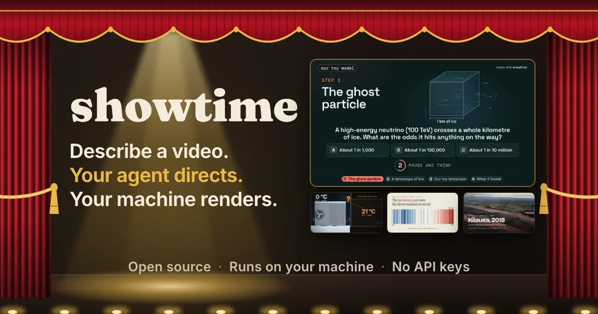 showtime 项目界面预览图