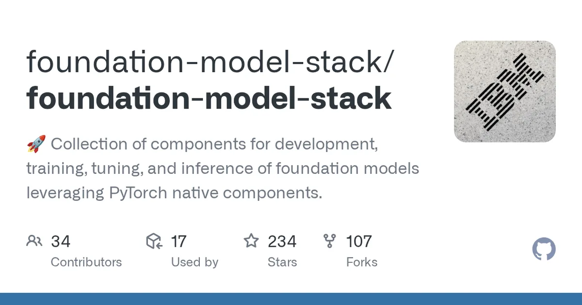 foundation-model-stack 项目界面预览图