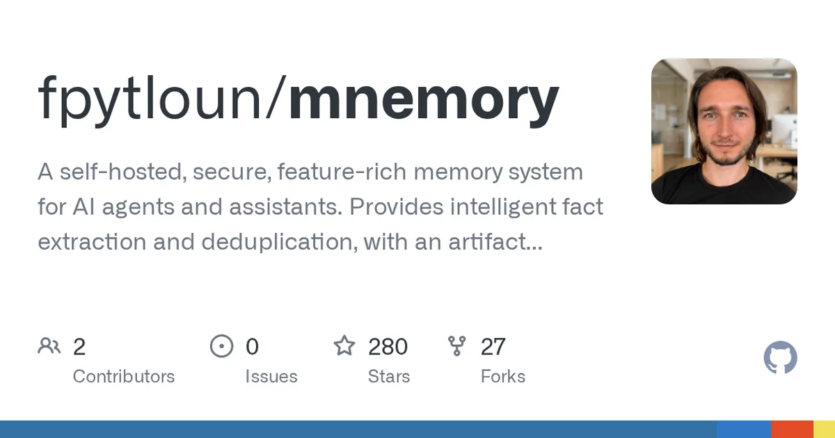 mnemory 项目界面预览图