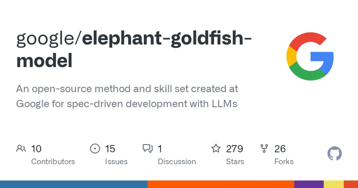 elephant-goldfish-model 项目界面预览图