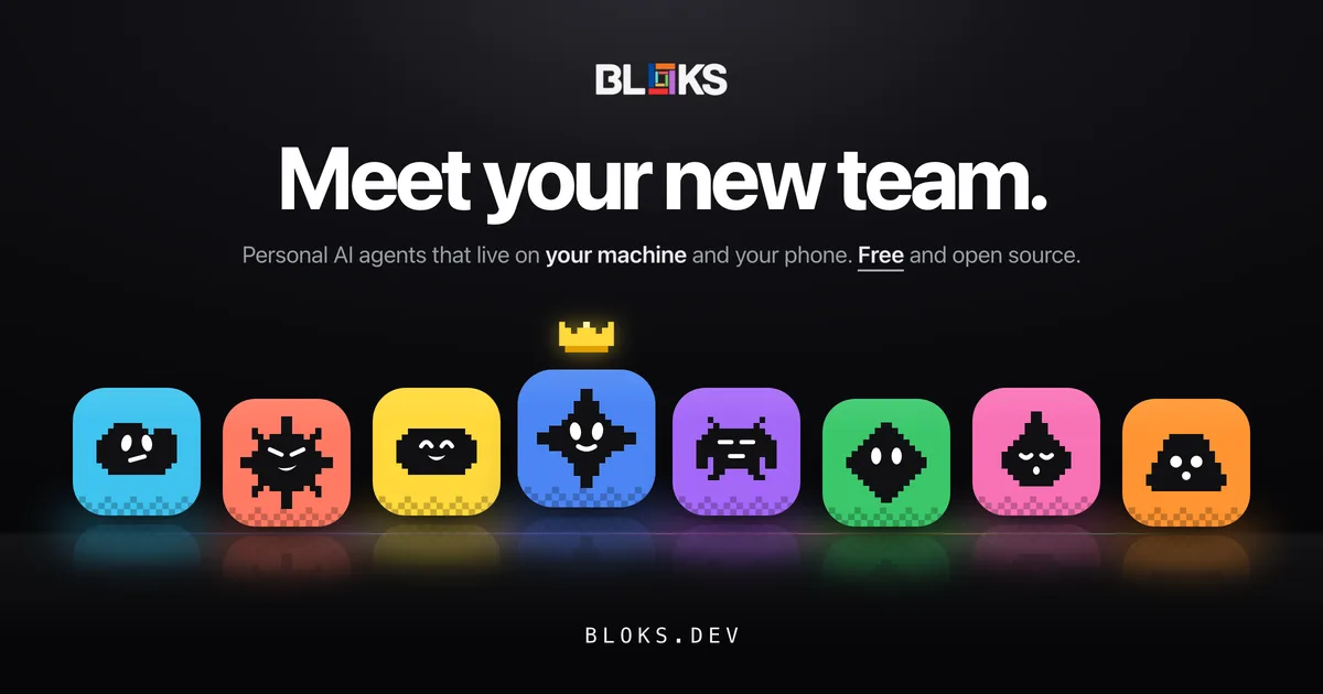 bloks 项目界面预览图