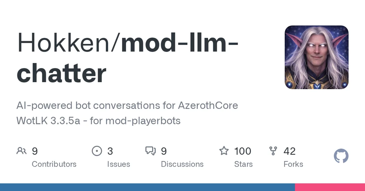 mod-llm-chatter 项目界面预览图