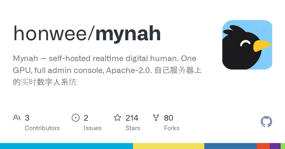 mynah 项目界面预览图