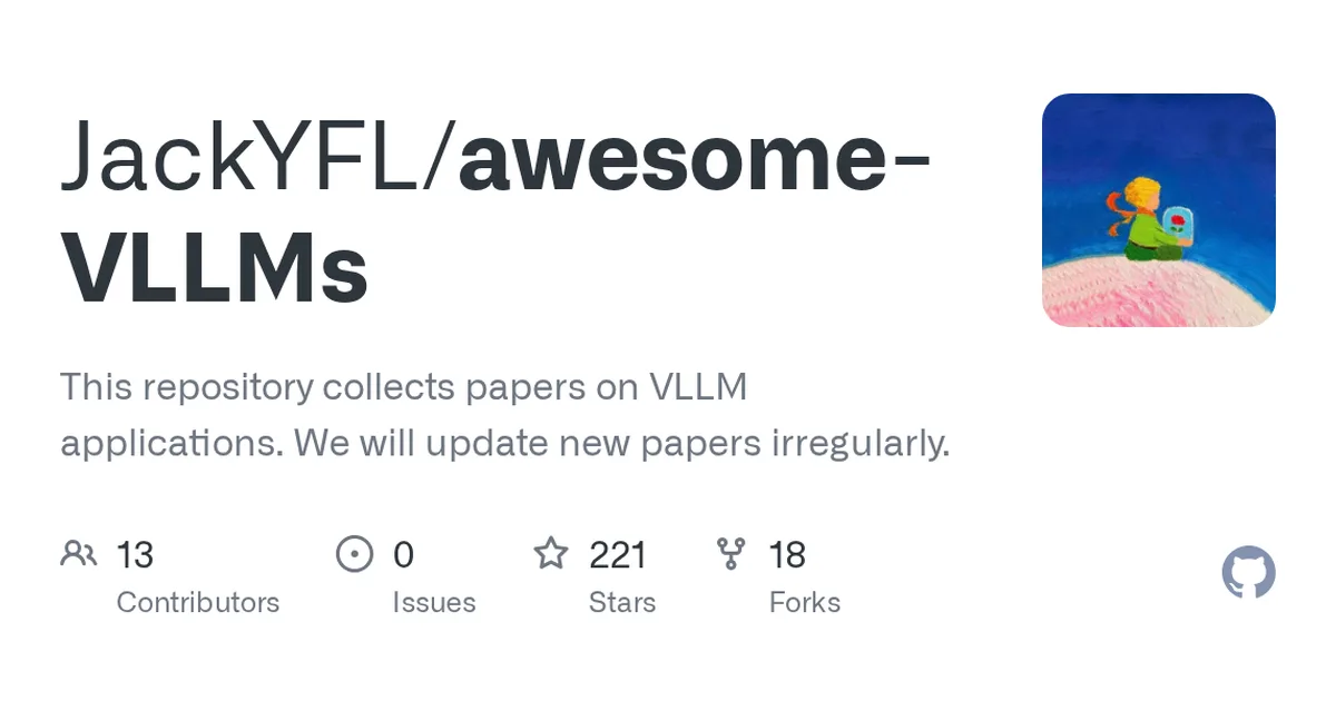 awesome-VLLMs 项目界面预览图