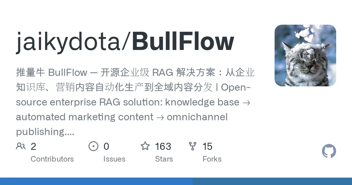 BullFlow 项目界面预览图