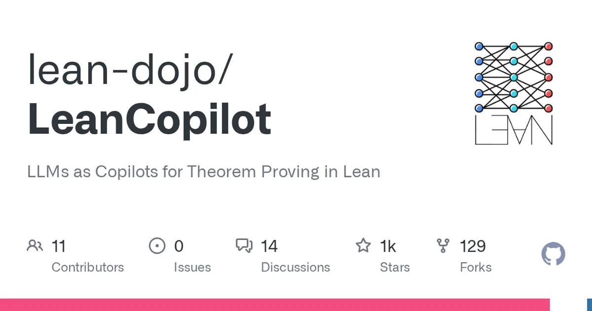 LeanCopilot 项目界面预览图