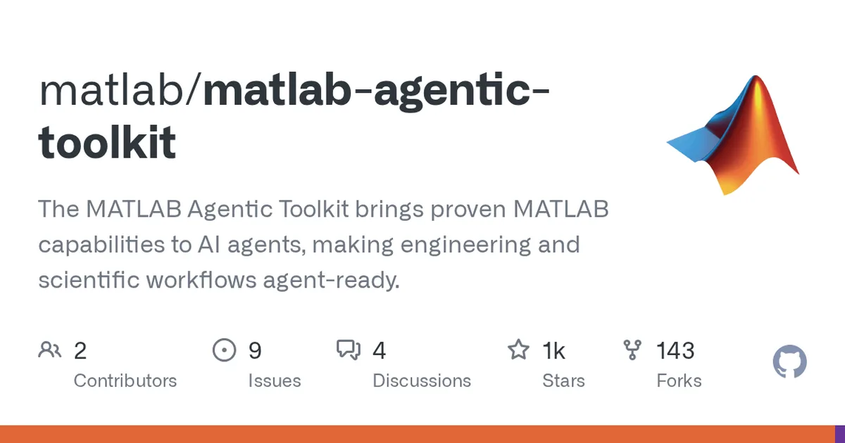 matlab-agentic-toolkit 项目界面预览图