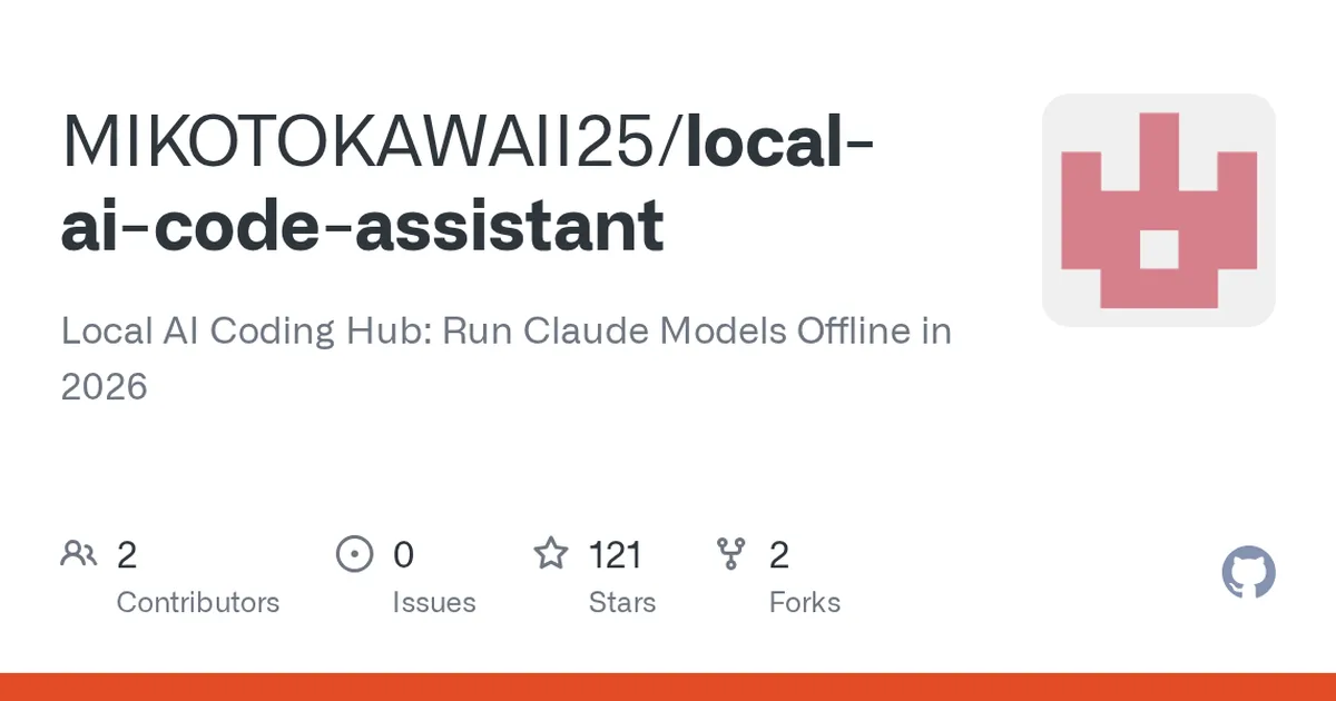 local-ai-code-assistant 项目界面预览图