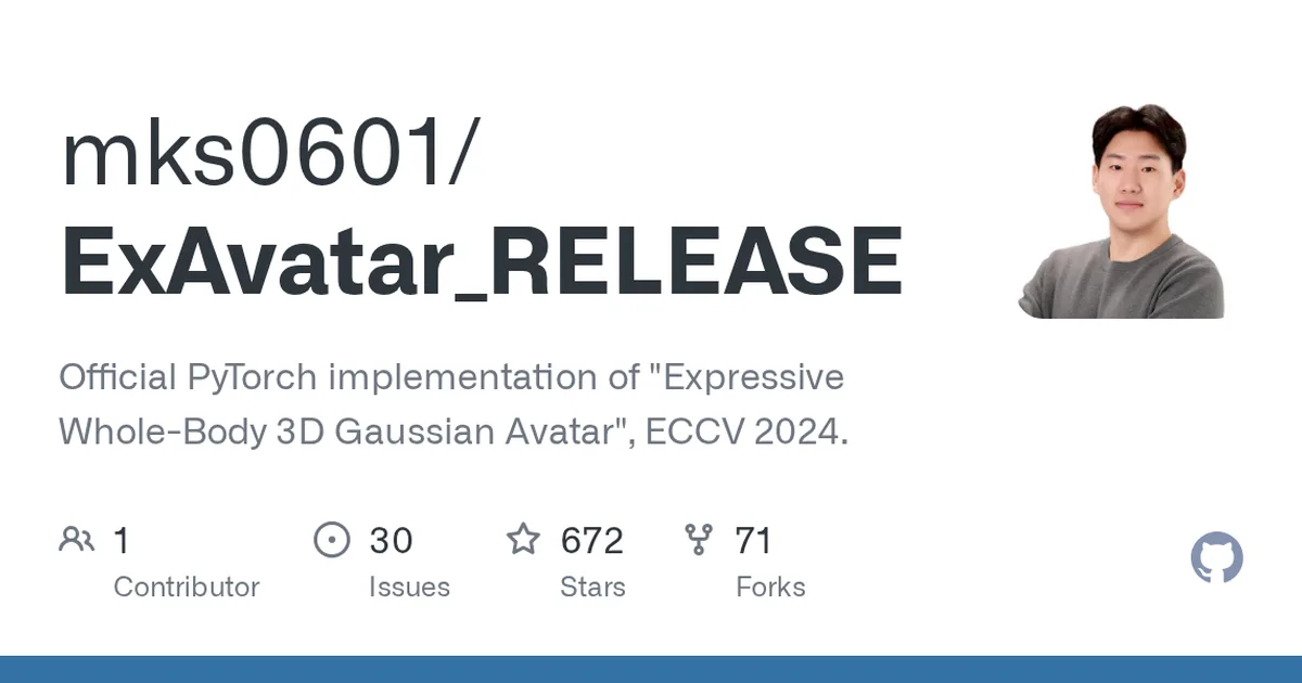 ExAvatar_RELEASE 项目界面预览图