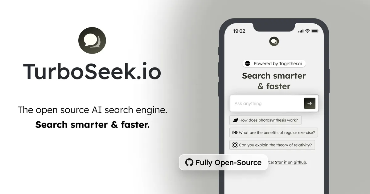 turboseek 项目界面预览图