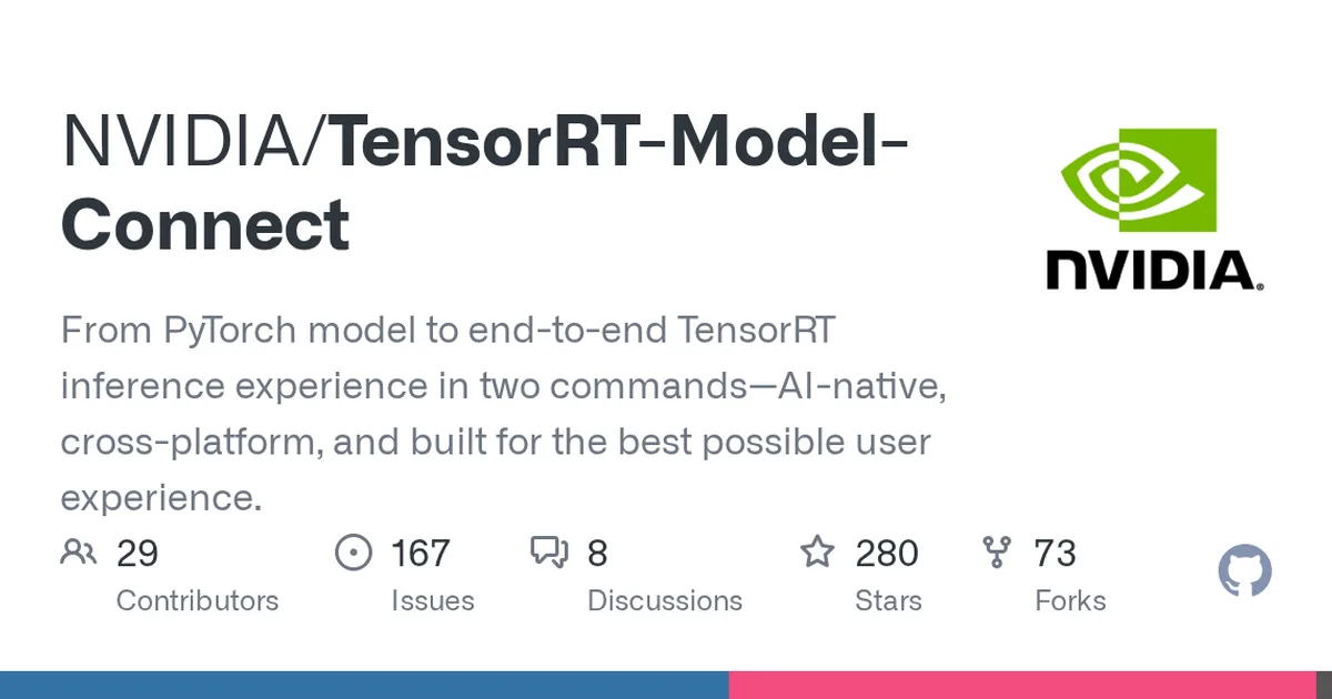 TensorRT-Model-Connect 项目界面预览图