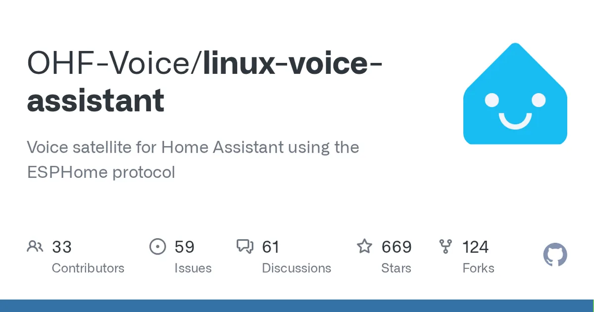 linux-voice-assistant 项目界面预览图