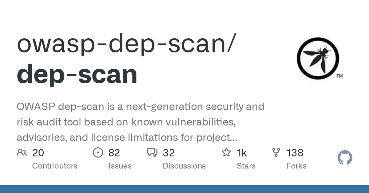 dep-scan 项目界面预览图