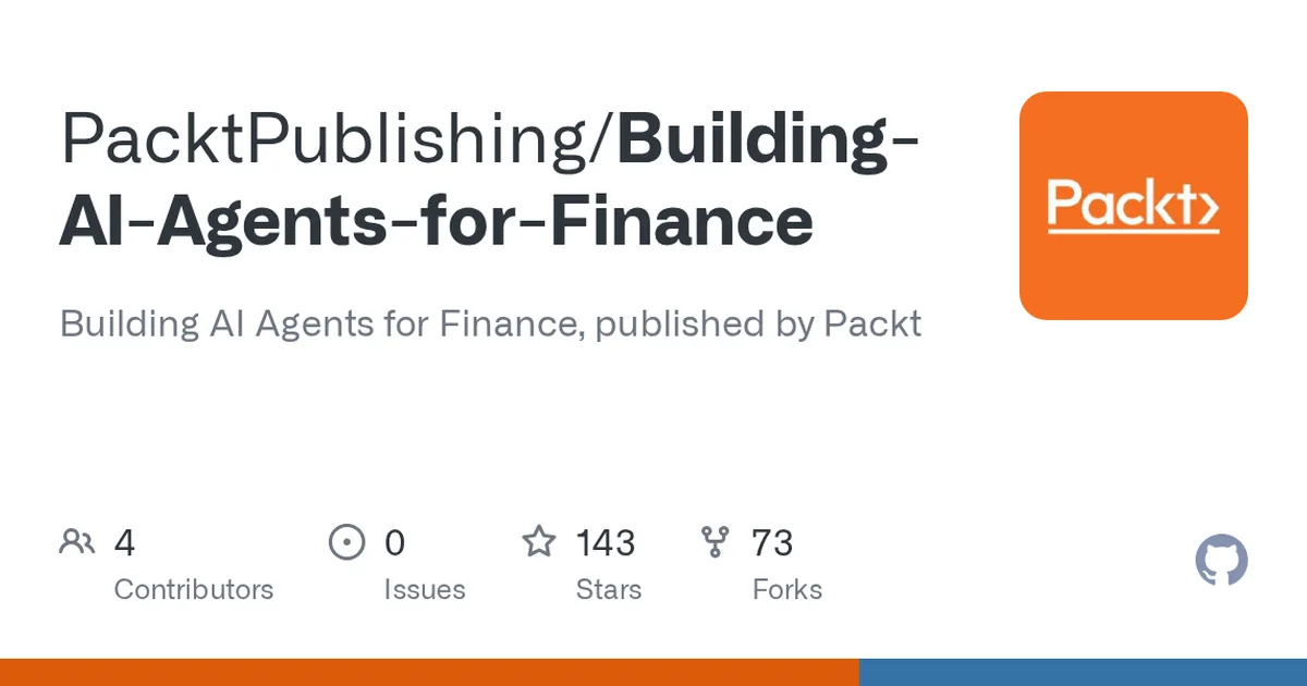 Building-AI-Agents-for-Finance 项目界面预览图