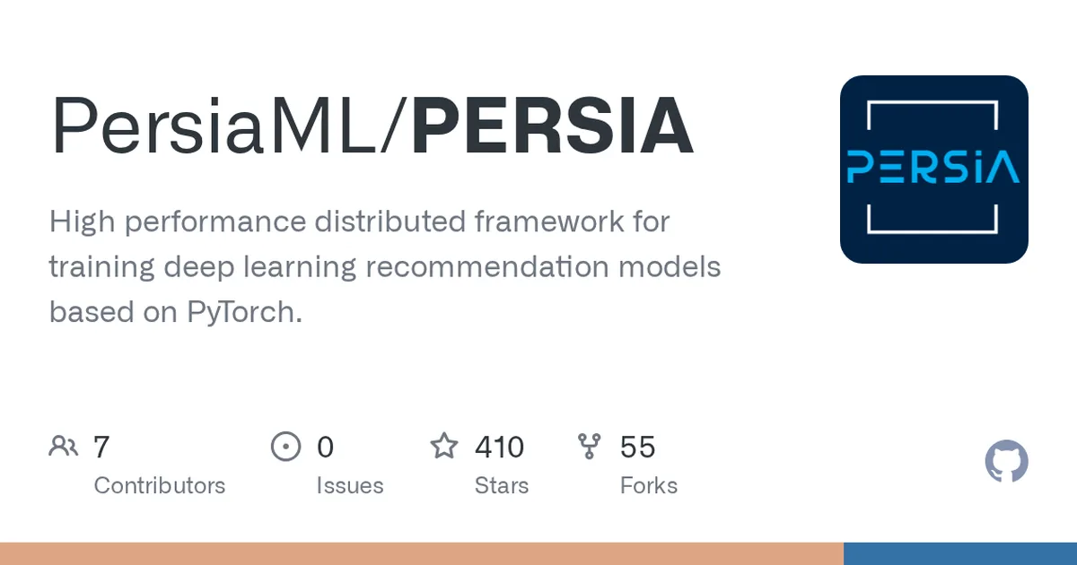 PERSIA 项目界面预览图