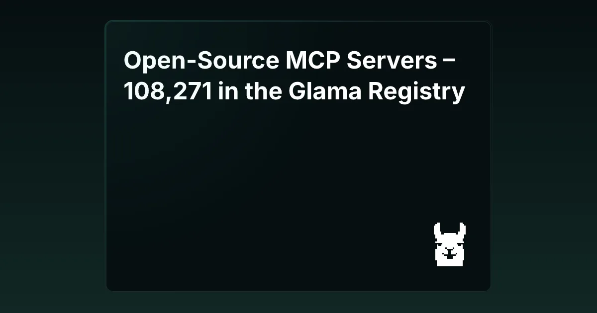 awesome-mcp-servers 项目界面预览图