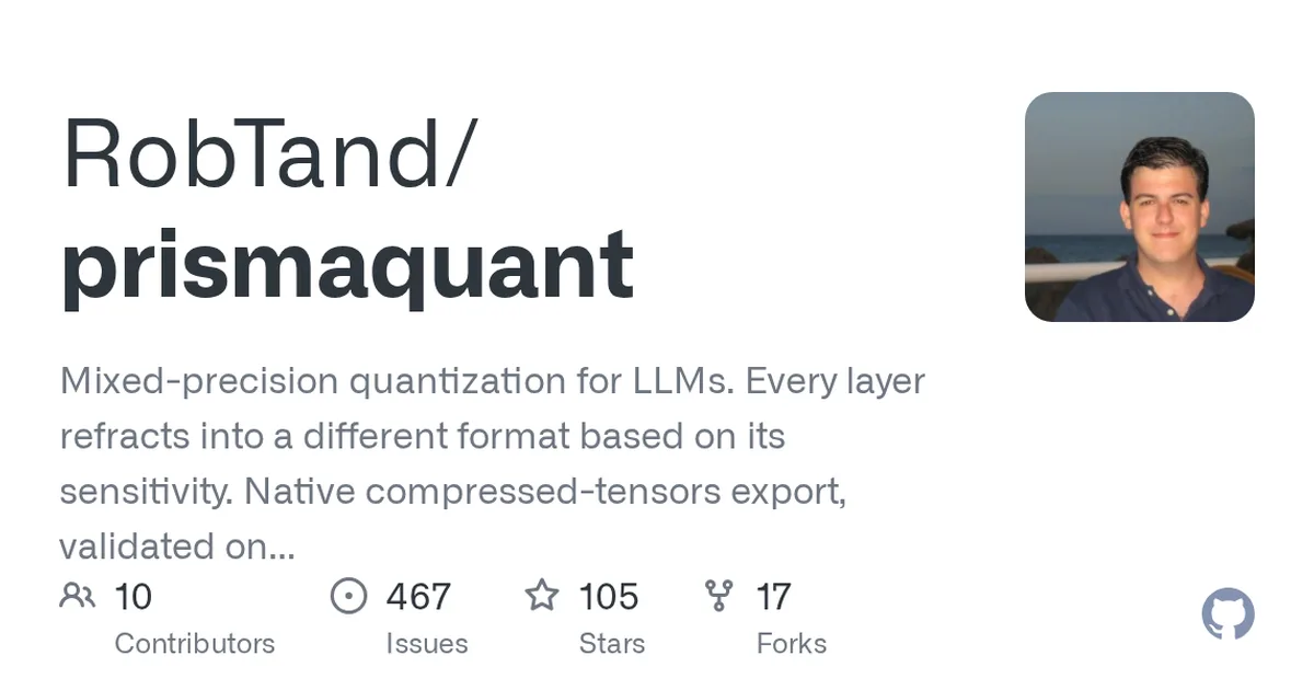prismaquant 项目界面预览图