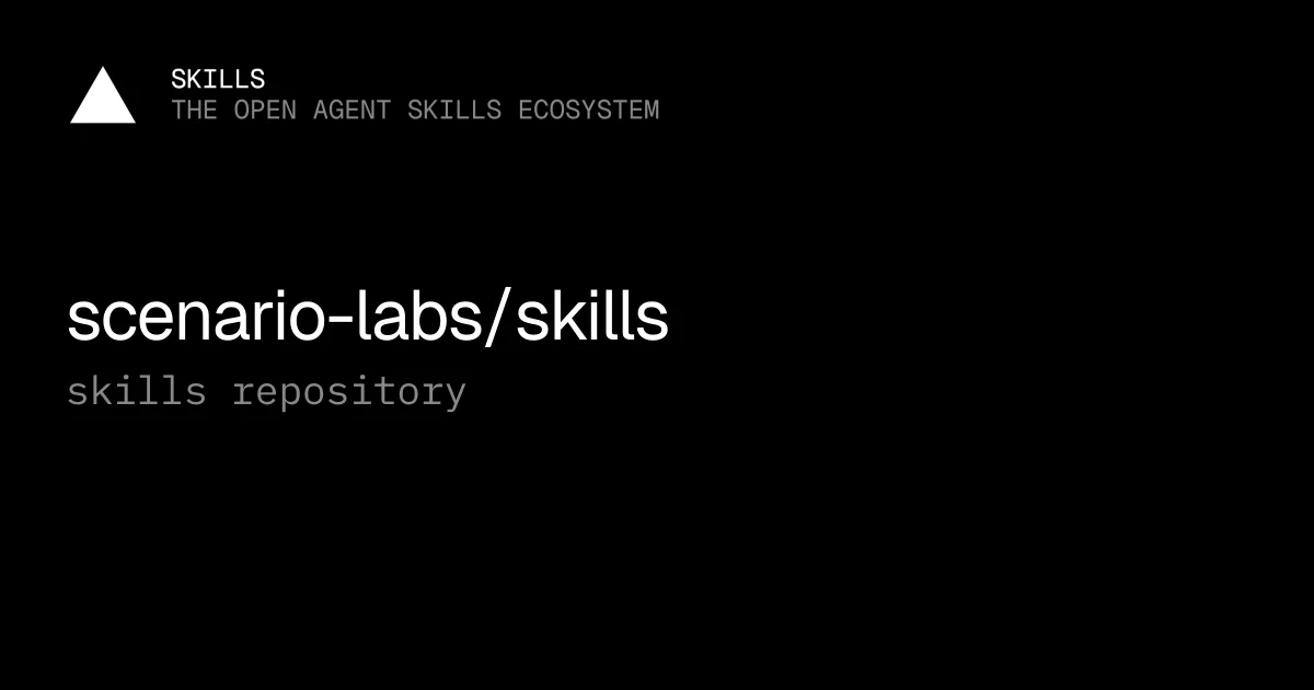 skills 项目界面预览图