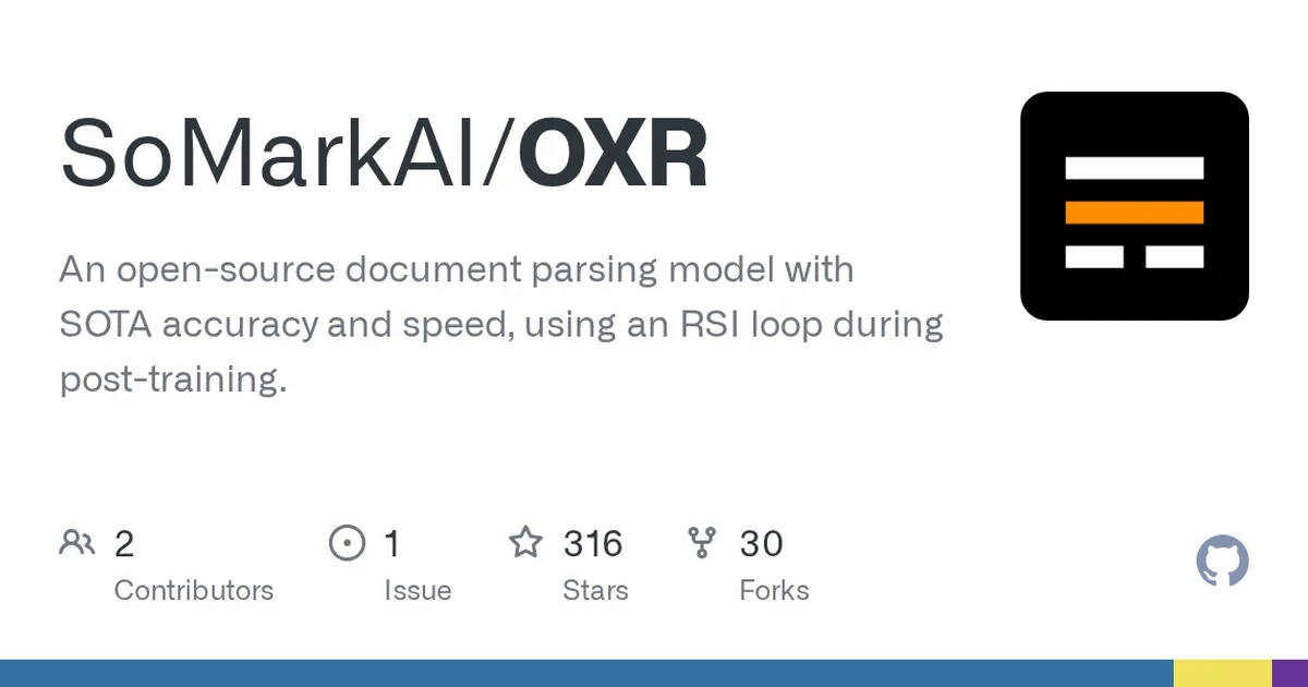 OXR 项目界面预览图