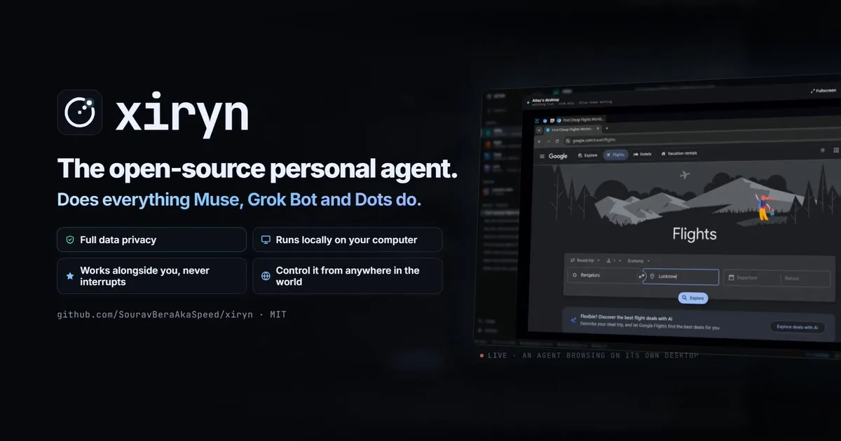xiryn 项目界面预览图