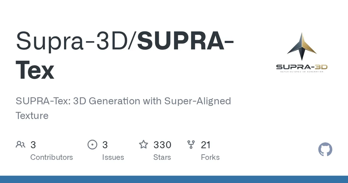 SUPRA-Tex 项目界面预览图