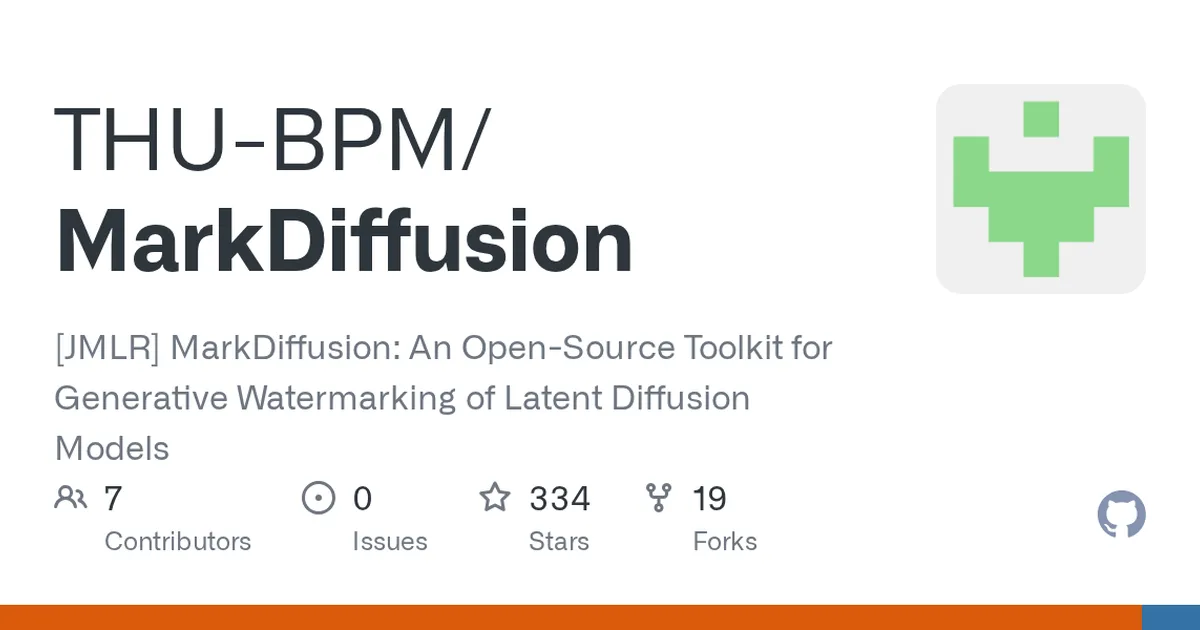 MarkDiffusion 项目界面预览图