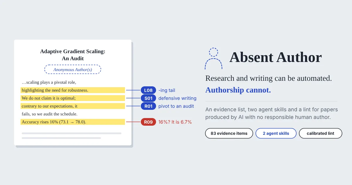absent-author 项目界面预览图