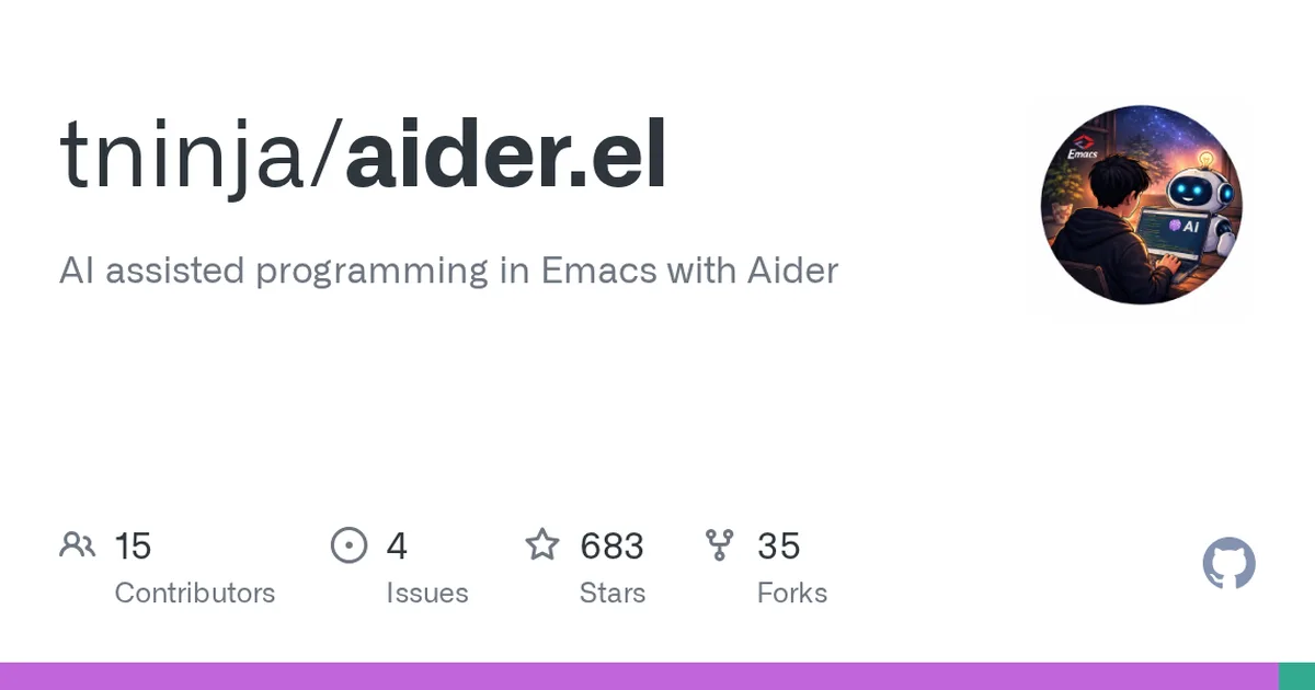 aider.el 项目界面预览图