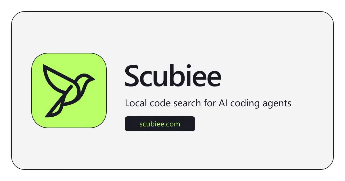 scubiee 项目界面预览图