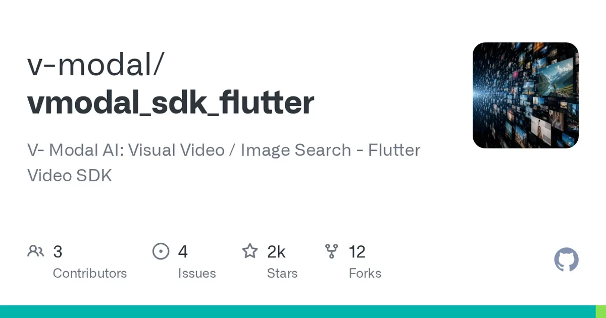 vmodal_sdk_flutter 项目界面预览图