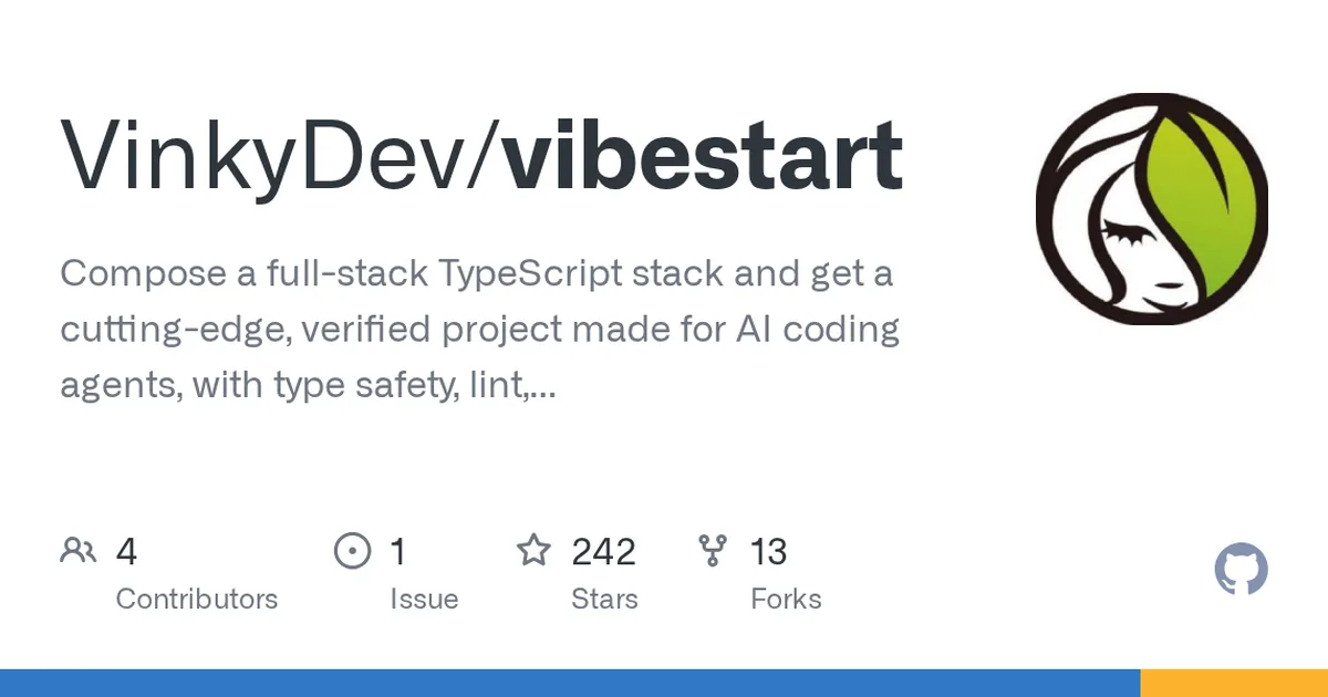 vibestart 项目界面预览图