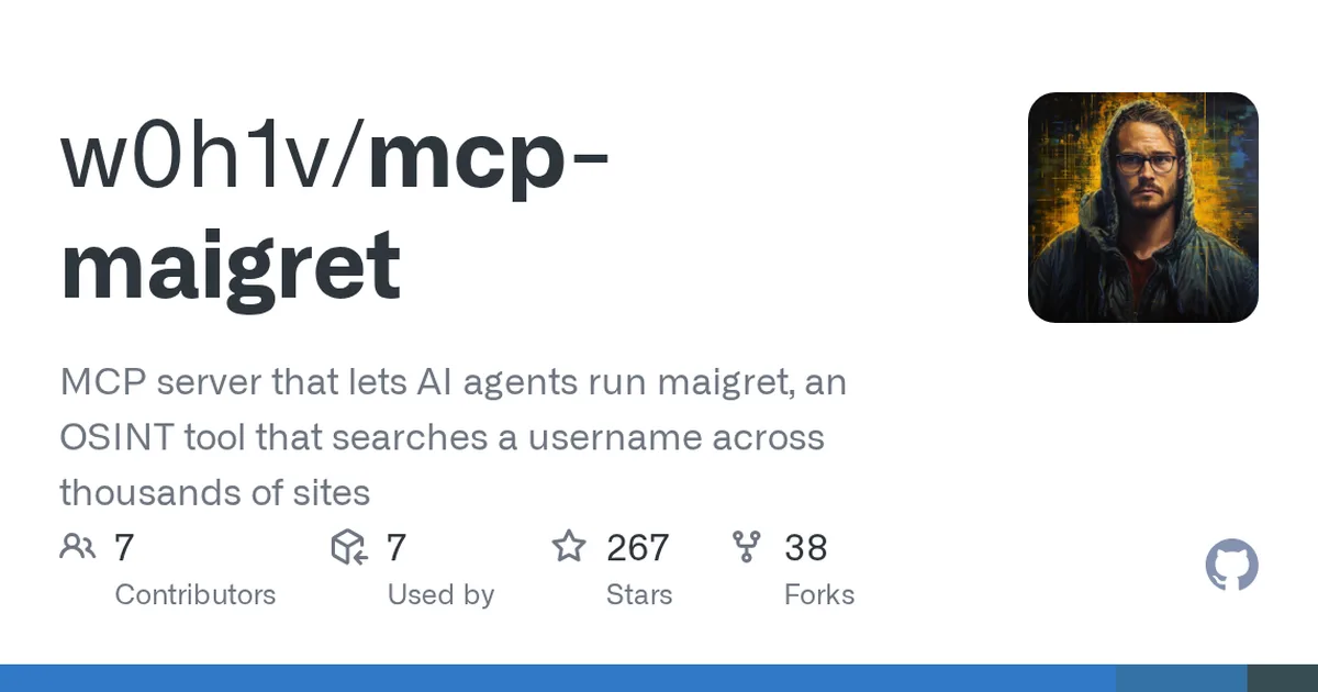 mcp-maigret 项目界面预览图
