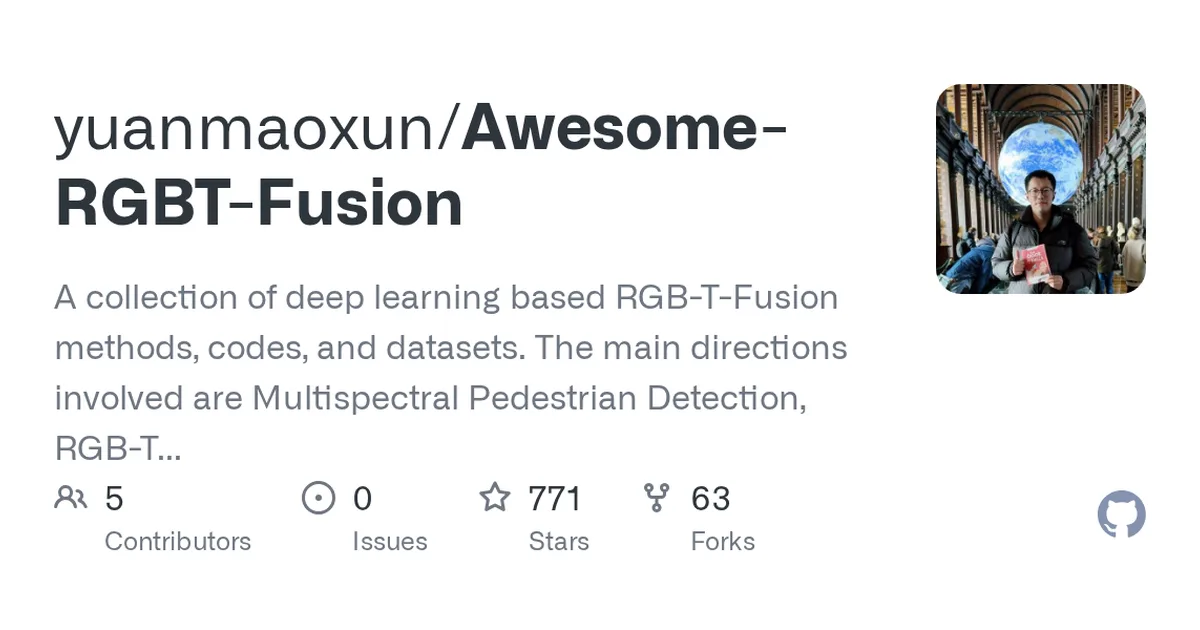 Awesome-RGBT-Fusion 项目界面预览图
